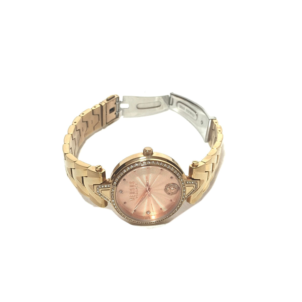 Versus Versace Crystal VSPCI3717 Rose Gold Bracelet Watch | Gently Used |