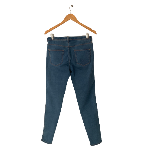 Bershka Blue Denim Jeggings | Pre Loved |