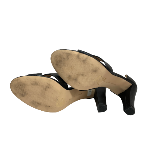 Charles & Keith Black Criss-cross Heels | Gently Used |