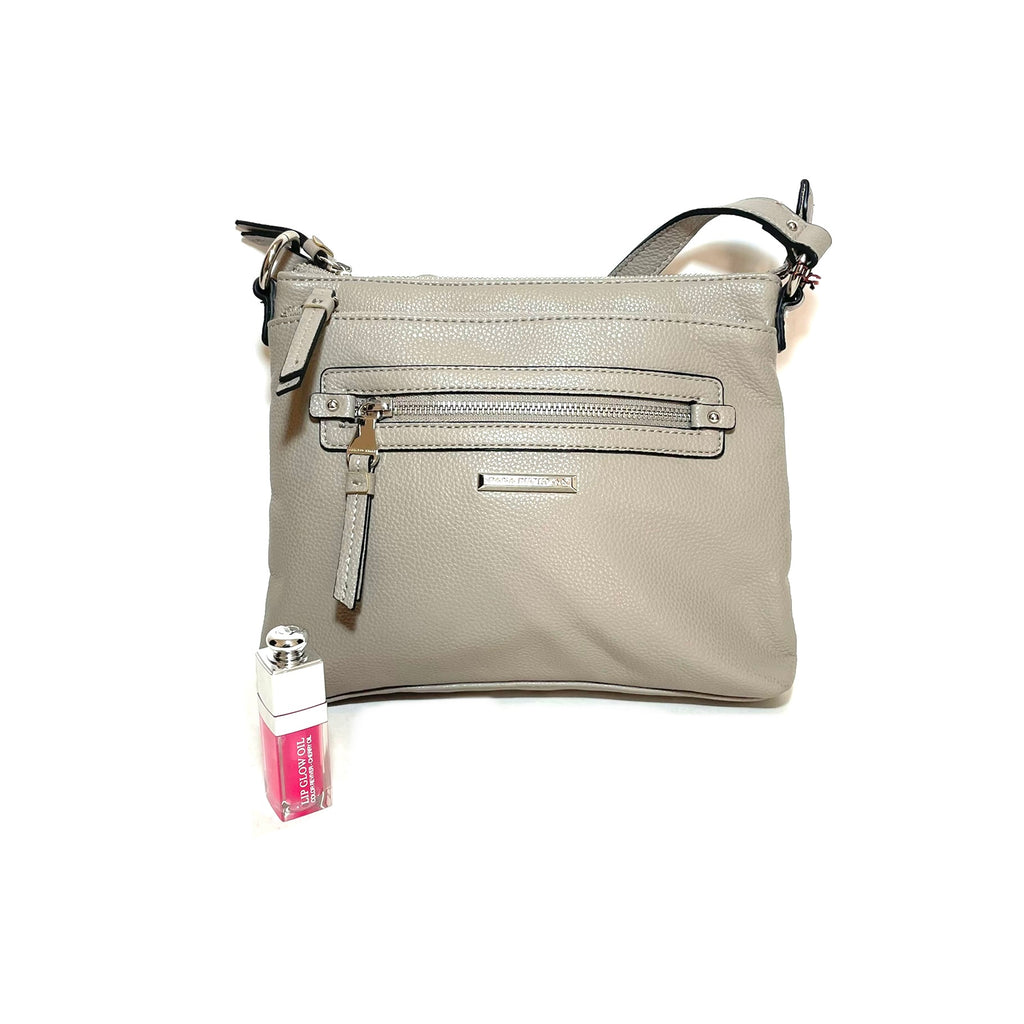 Dana Buchman Grey Cross Body Bag | Brand New |