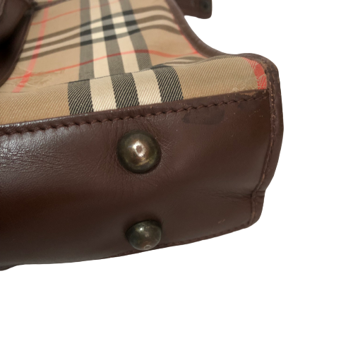 Burberry Vintage Signature Check Briefcase | Pre Loved |