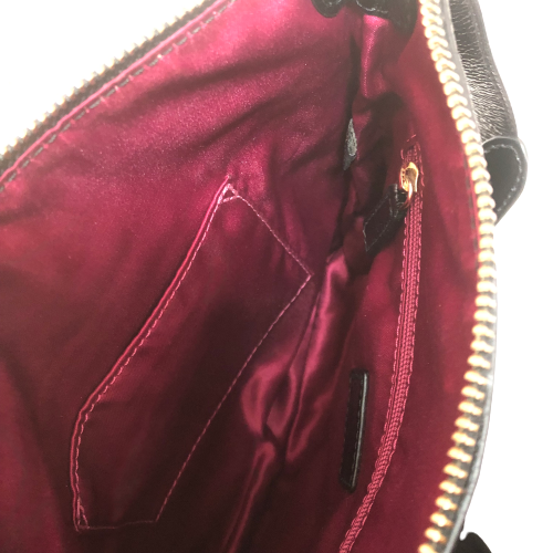 Cole Haan Black Patent Leather Crossbody Bag | Gently Used |