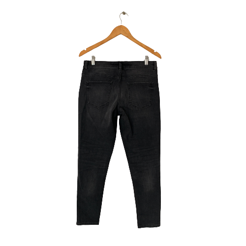 ZARA Black Faded Skinny Jeans  | Brand New |
