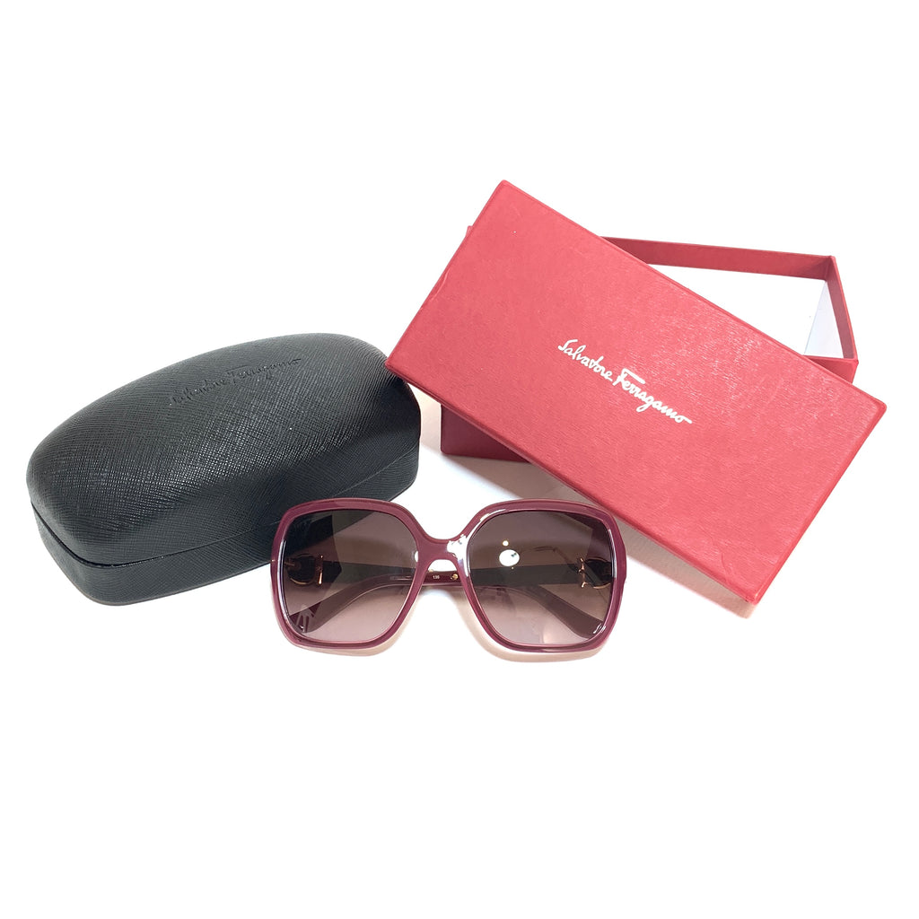 Salvatore Ferragamo Pink Square SF765SL Sunglasses | Gently Used |