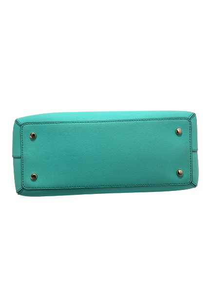 Kate Spade Teal Leather Satchel | Pre Loved |