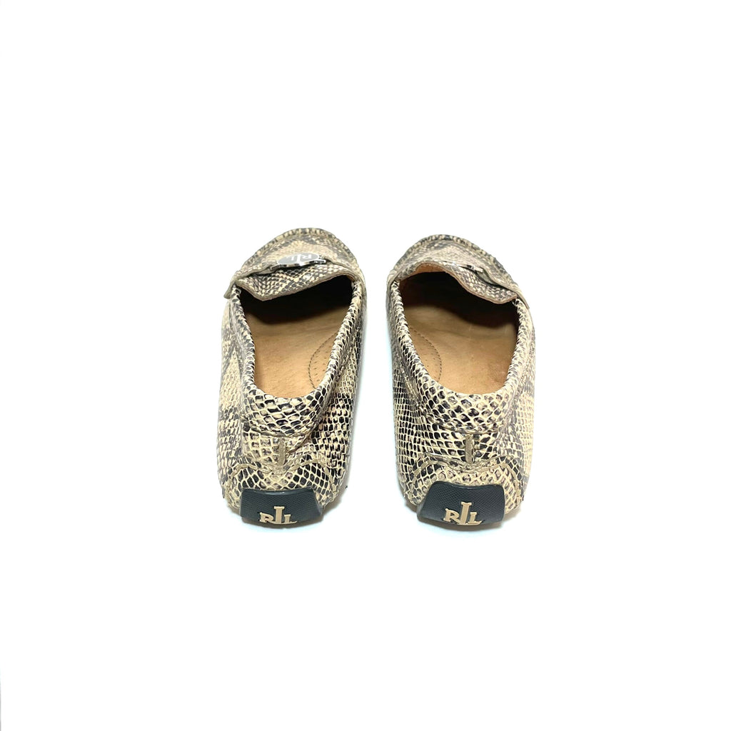 Lauren Ralph Lauren Snakeskin Loafers | Gently Used |