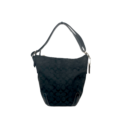 Coach Black Logo Tote Bag | Gently Used |