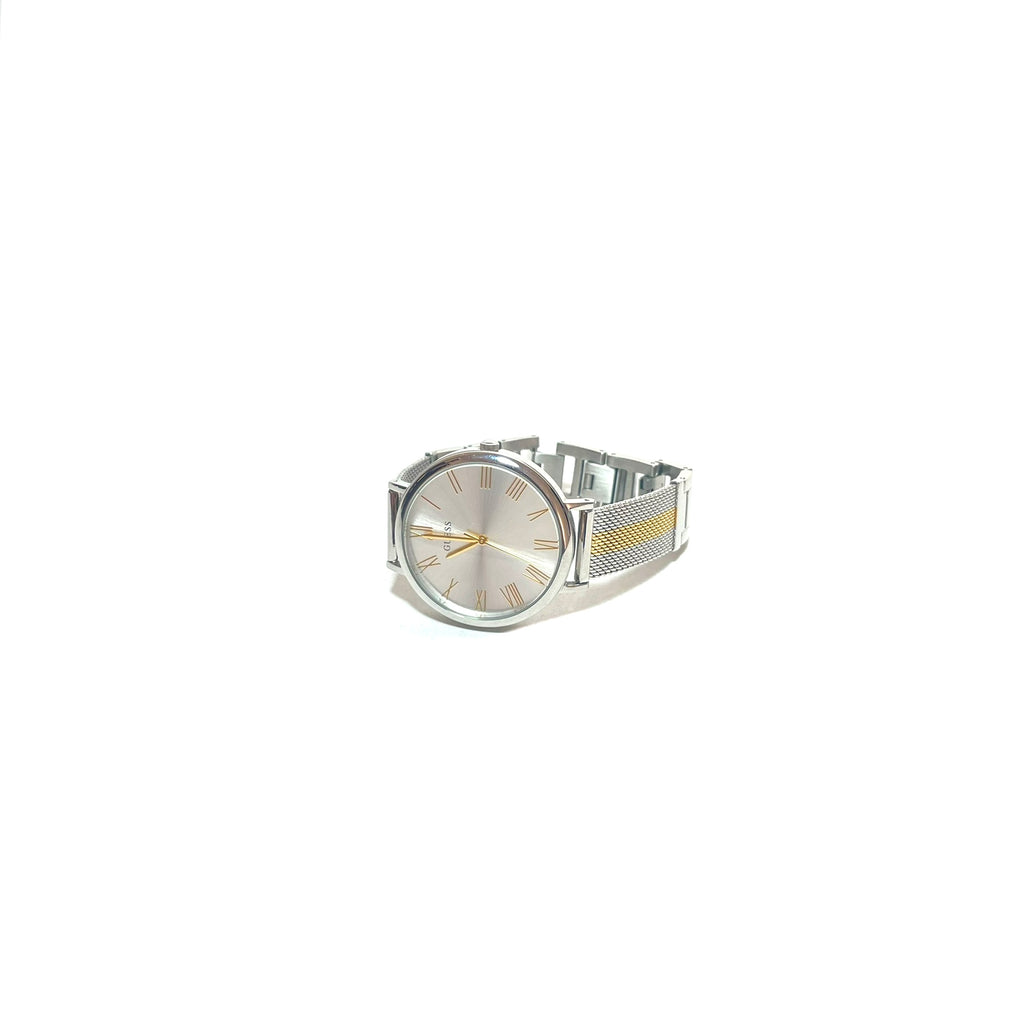 Guess Silver Two-Toned Stainless Steel Watch | Gently Used |