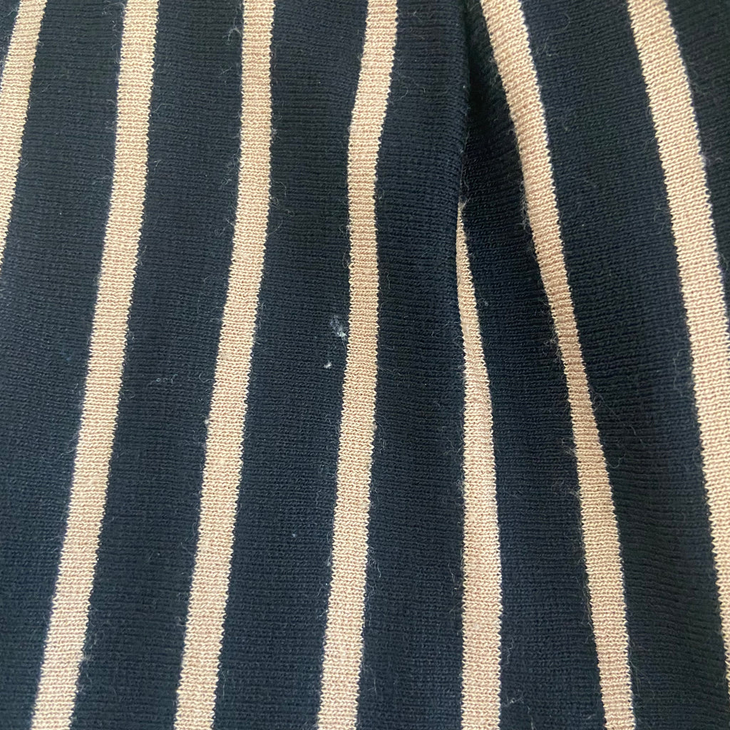 Bershka Brown & Black Striped Jumpsuit | Gently Used |