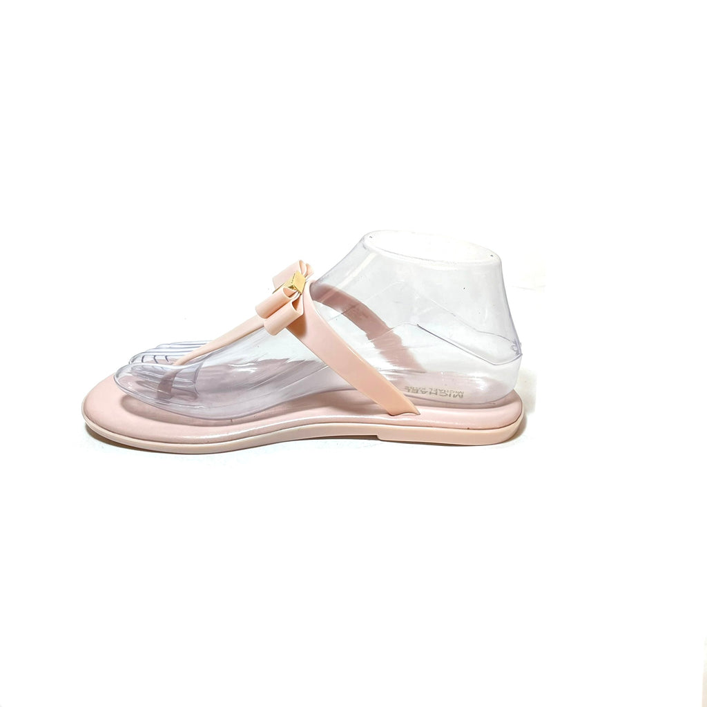 Michael Kors Pink Jelly 'Caroline' Thong Sandals | Pre Loved |