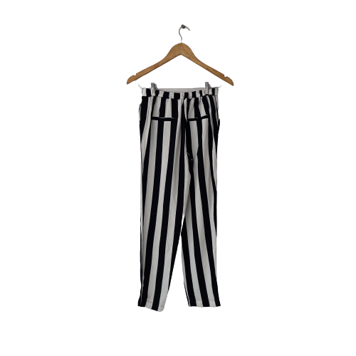 Mango Black & White Striped Pants | Gently Used |
