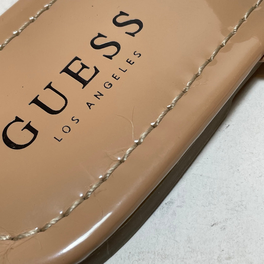 Guess 'Landen' Beige Chain Sandals | Pre Loved |