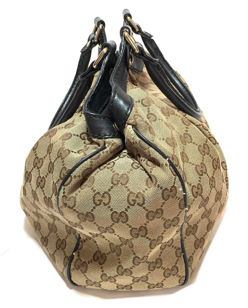 Gucci Signature Logo 'Sukey' Tote | Gently Used |