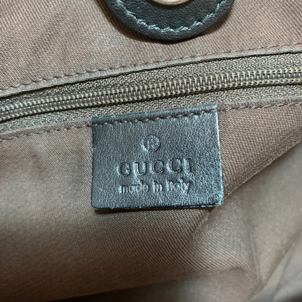 Gucci Signature Logo 'Sukey' Tote | Gently Used |