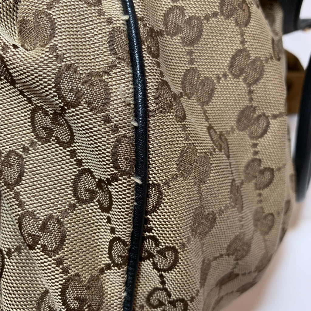 Gucci Signature Logo 'Sukey' Tote | Gently Used |