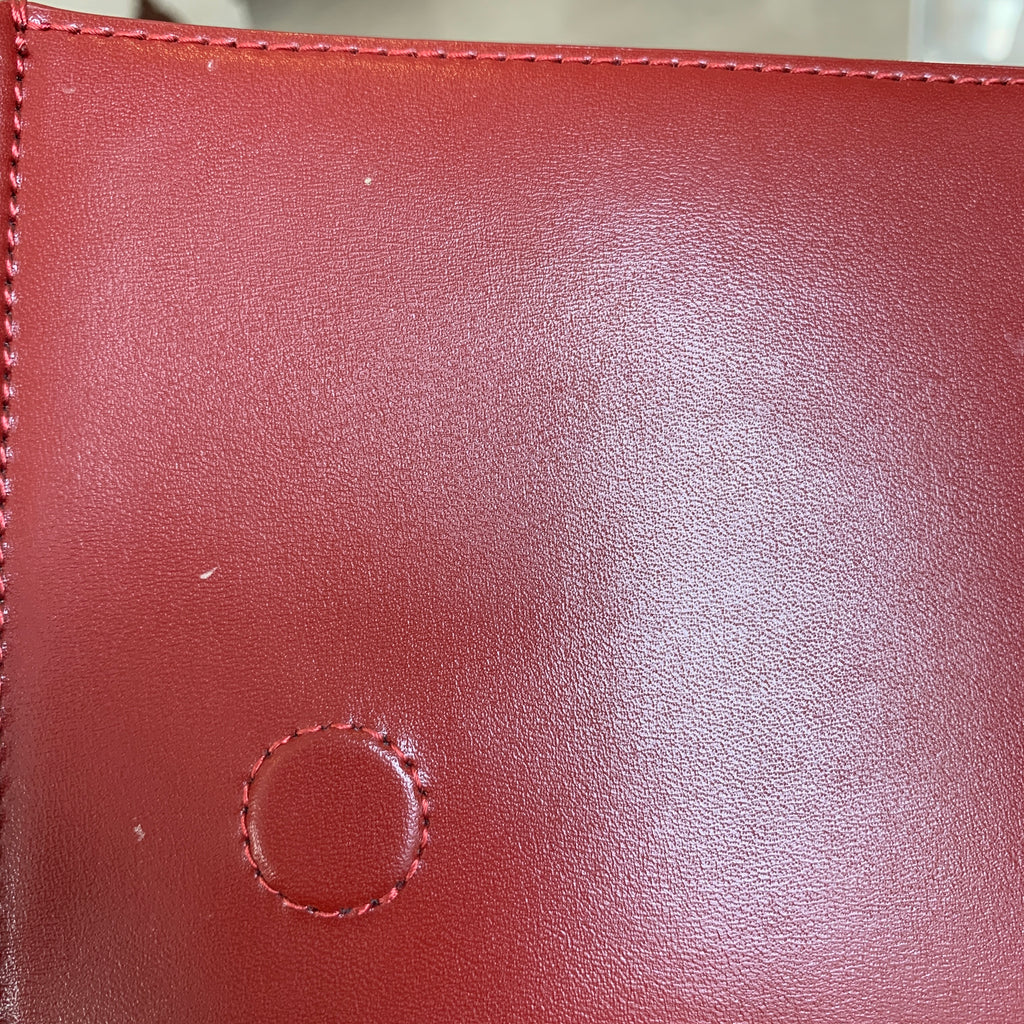 Charles & Keith Rust-Red Chain Small Satchel | Gently Used |