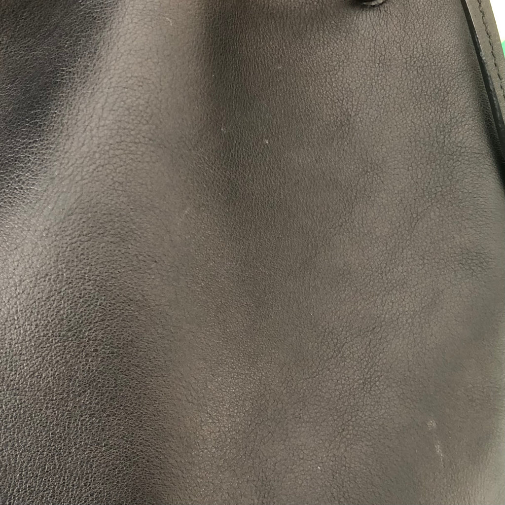 Saint Laurent Black Leather 'Jen' Bucket Bag | Gently Used |