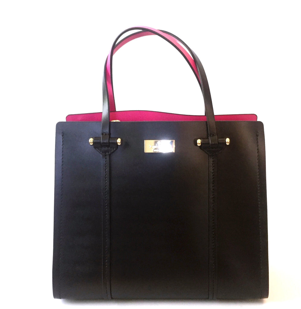 Kate Spade 'Arbour Hill Small Elodie' Black Leather Bag | Brand New |