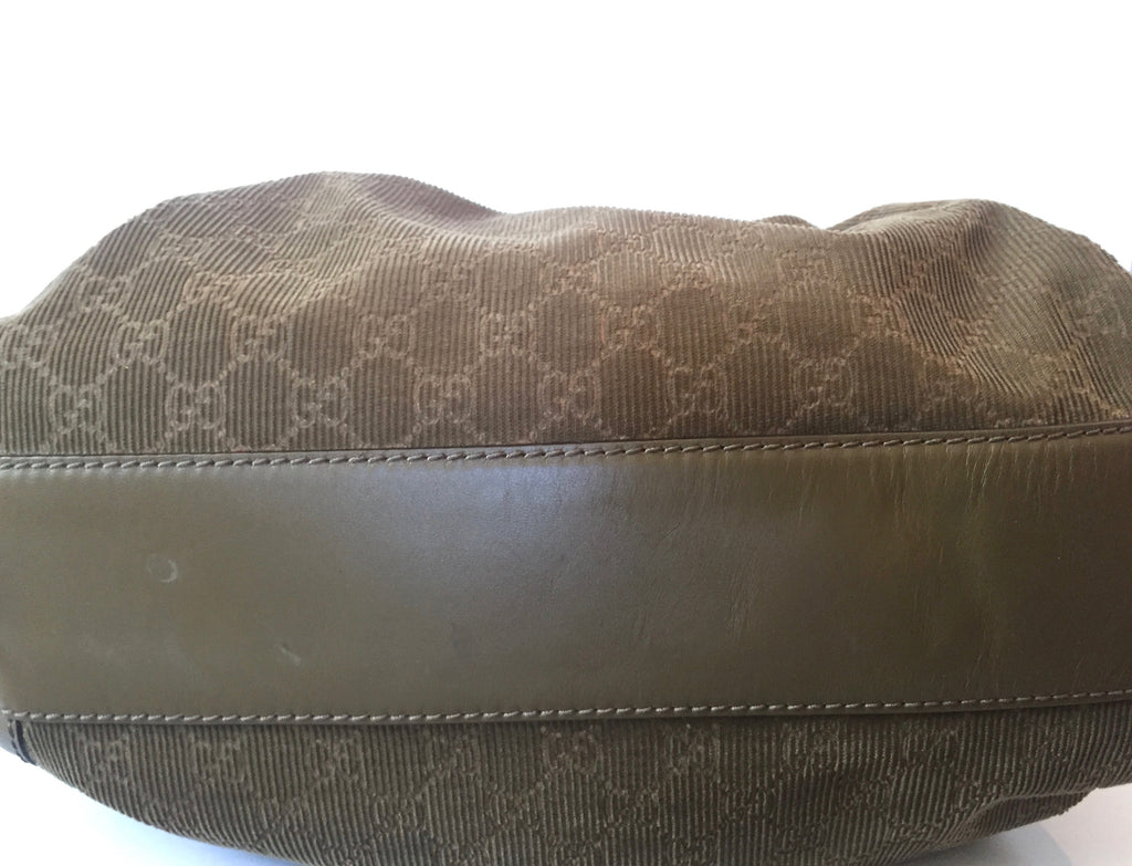 Gucci Signature GG Corduroy Medium Sukey Tote Bag | Gently Used |