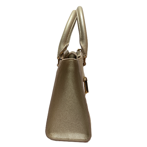 Charles & Keith Gold Satchel | Gently Used |