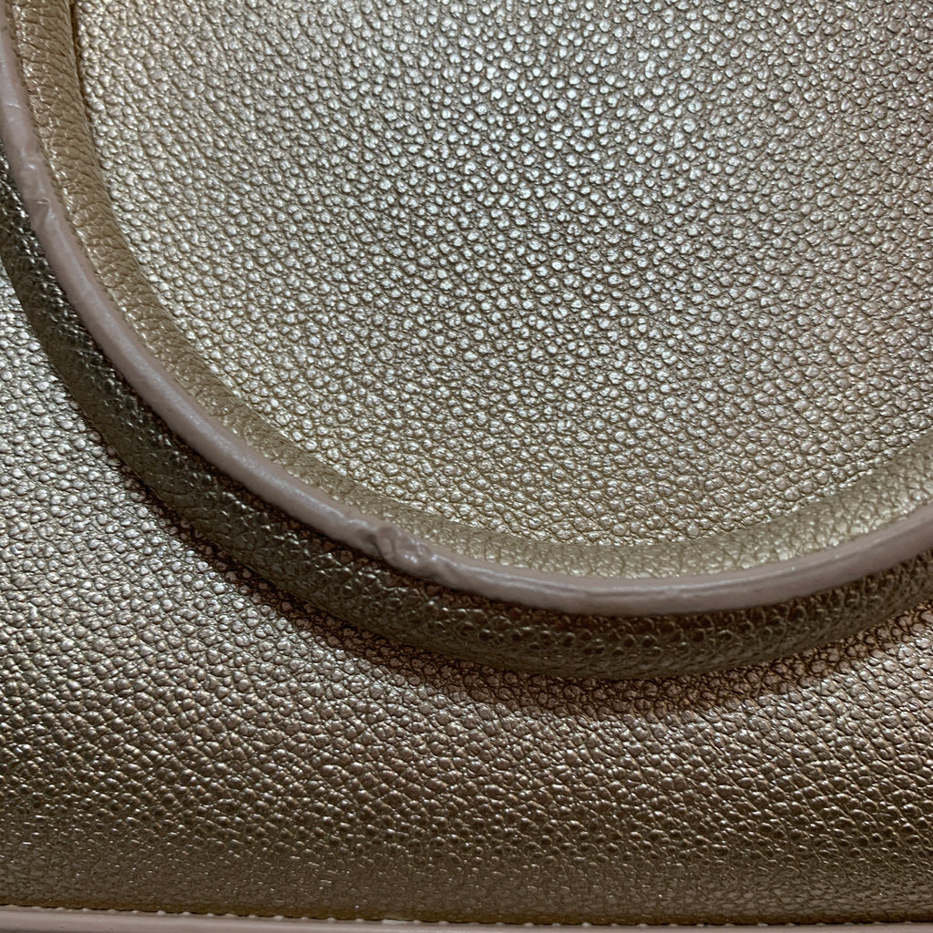 Charles & Keith Gold Satchel | Gently Used |