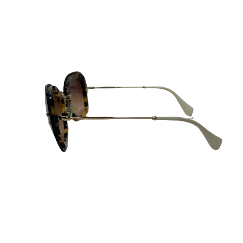 Miu Miu Square Gradient Sunglasses | Gently Used |