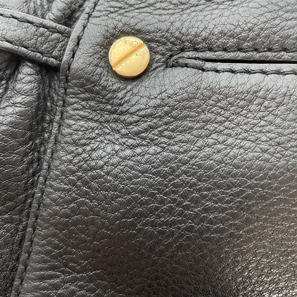 Michael Kors Black Leather Small Shoulder Bag | Pre Loved |