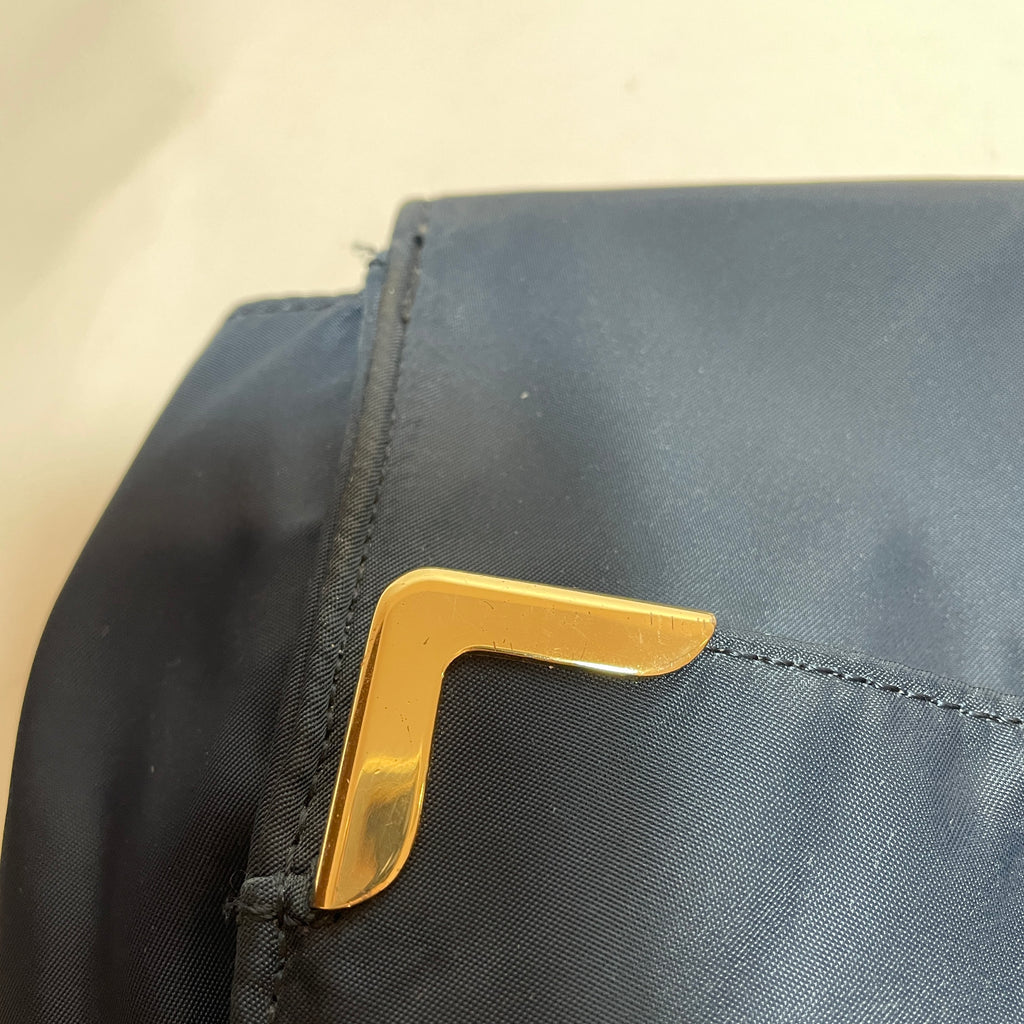 Calvin Klein Navy Nylon Shoulder Bag | Pre Loved |
