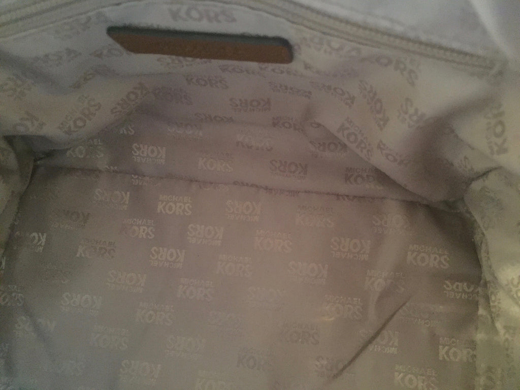 Michael Kors Monogram Studded Cross Body Bag | Like New |