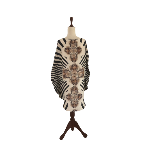 Sheep Printed Poncho Top | Pre Loved |