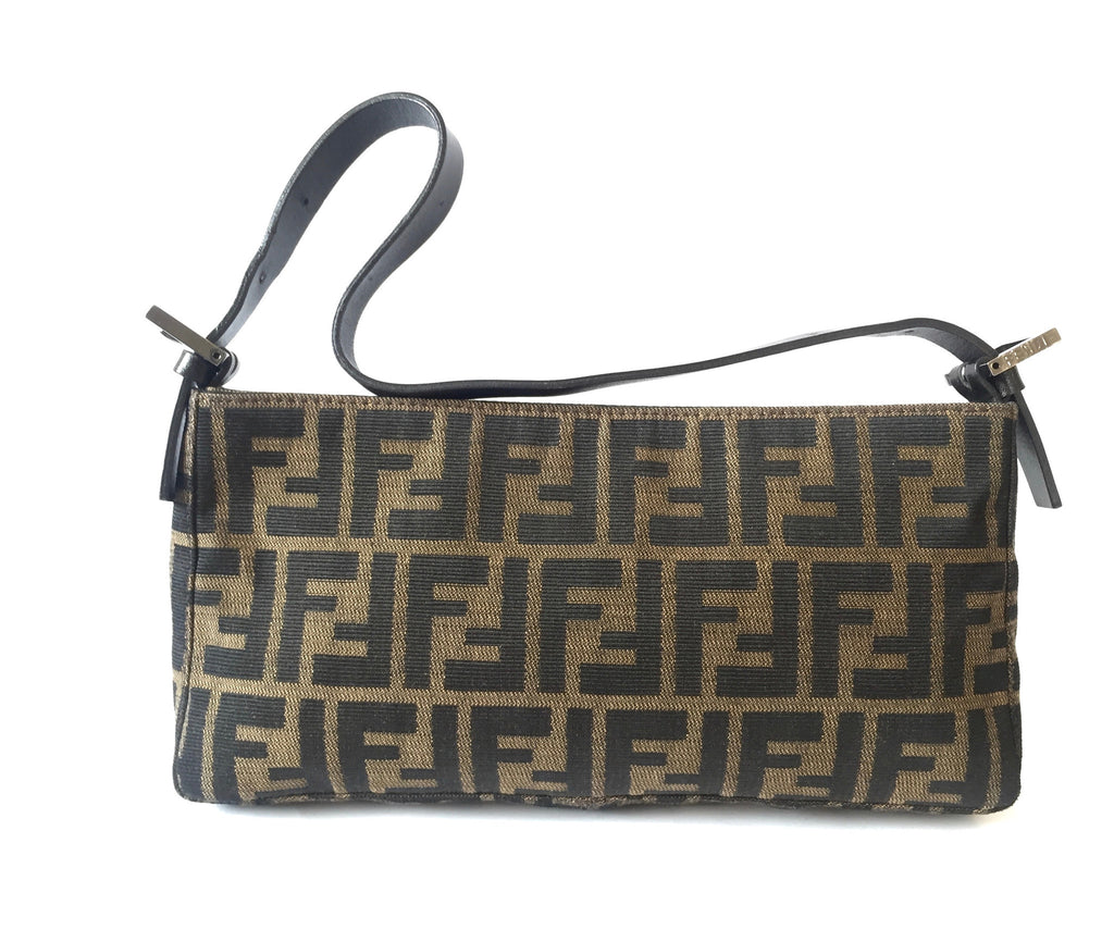 Fendi Monogram Zucca Shoulder Bag | Gently Used | | Secret Stash