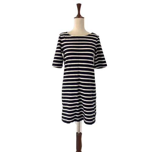 GAP Navy Striped Dress | Pre Loved |