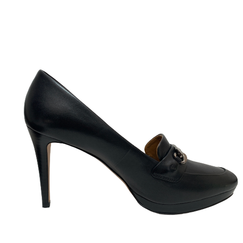 Coach Black Leather 'Garden' Pumps | Like New |