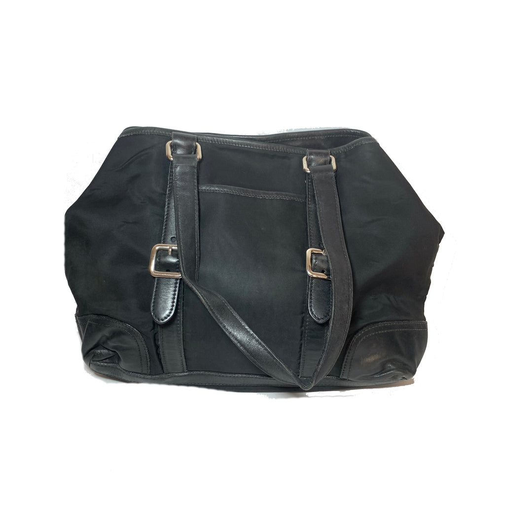 Prada Black Nylon Bag | Pre Loved |