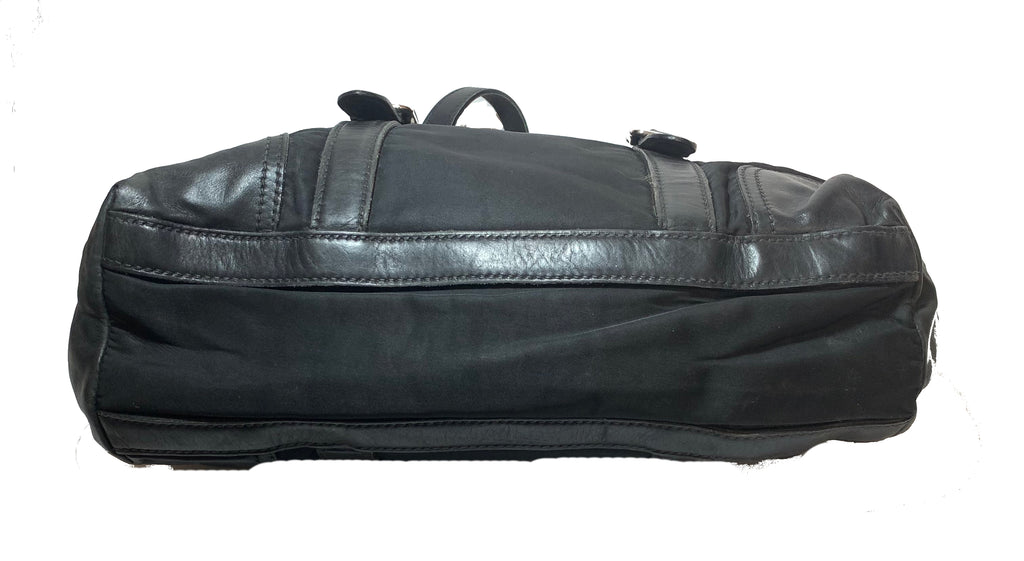 Prada Black Nylon Bag | Pre Loved |