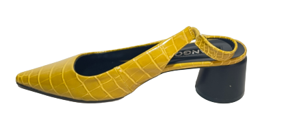Mango Mustard Pointed Mules | Gently Used |