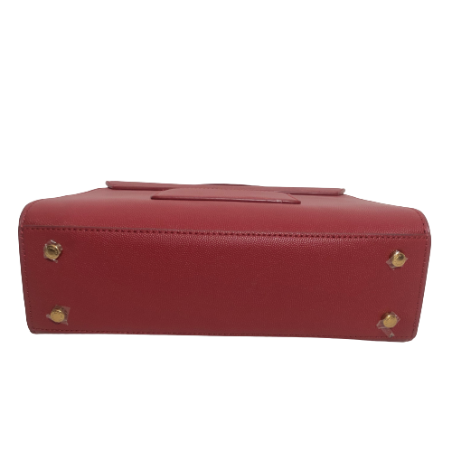 Charles and Keith Maroon Rhinestone Satchel | Like New |