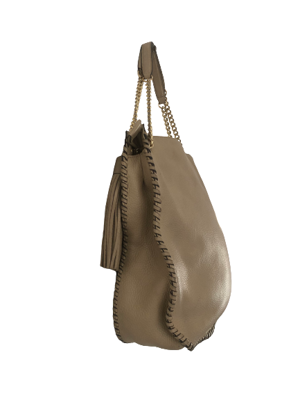 Michael Kors Greige 'Chelsea' Shoulder Bag | Pre Loved |