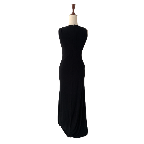 River Island Black Studded Maxi Dress | Gently Used |