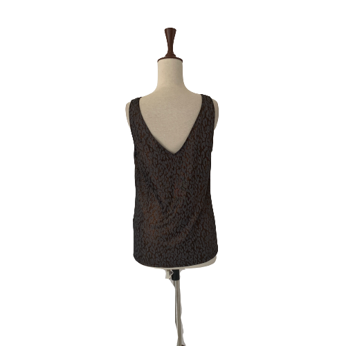 Wallis Grey Shimmer Top | Gently Used |