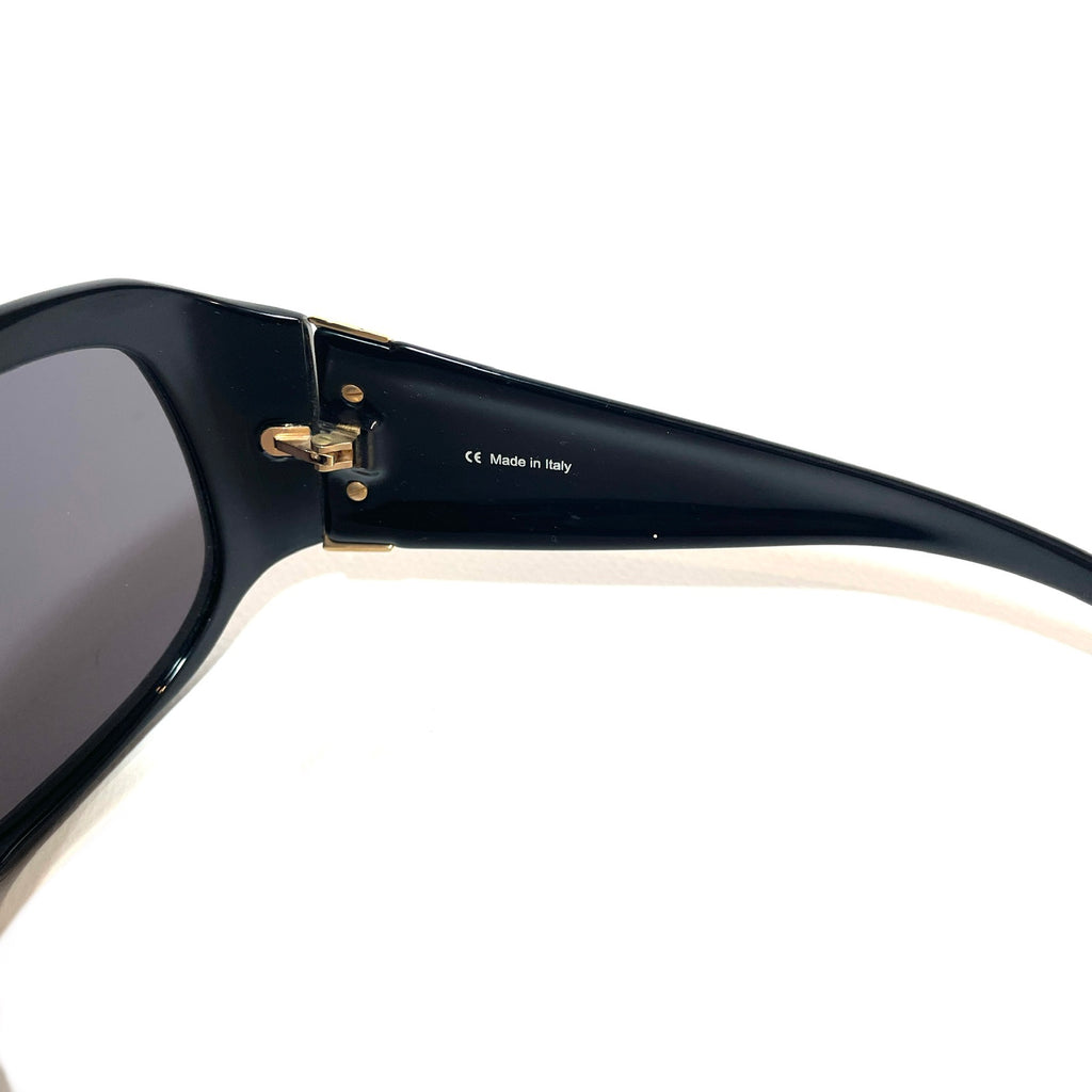 Chopard SCH054 Black Oversized Sunglasses | Like New |