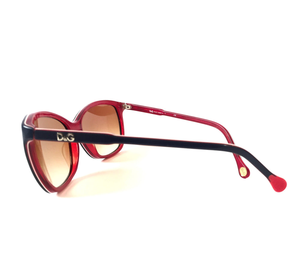 D&G 3074 1872/55 Blue & Red Sunglasses | Pre Loved | - Secret Stash