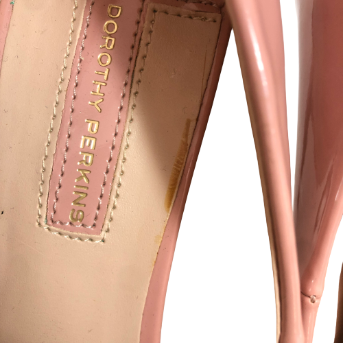 Dorothy Perkins Pink Patent Pointed Pumps | Pre Loved |