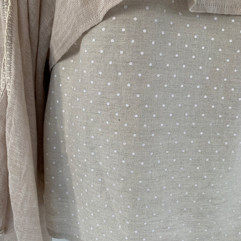 Soutache By Gaurika Sharma Beige Top | Gently Used |