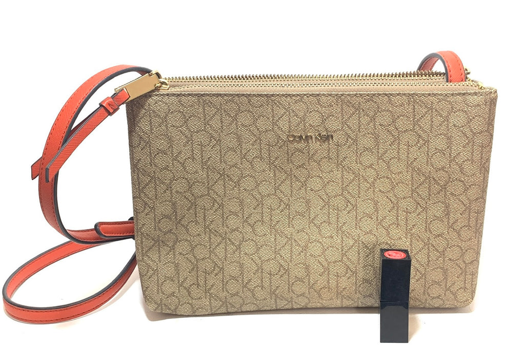 Calvin Klein Monogram Crossbody Bag | Gently Used |