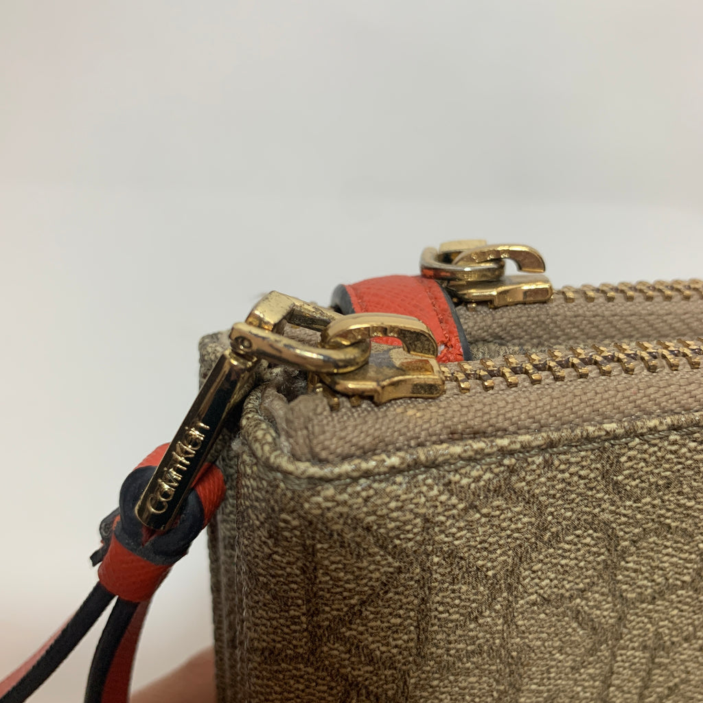 Calvin Klein Monogram Crossbody Bag | Gently Used |