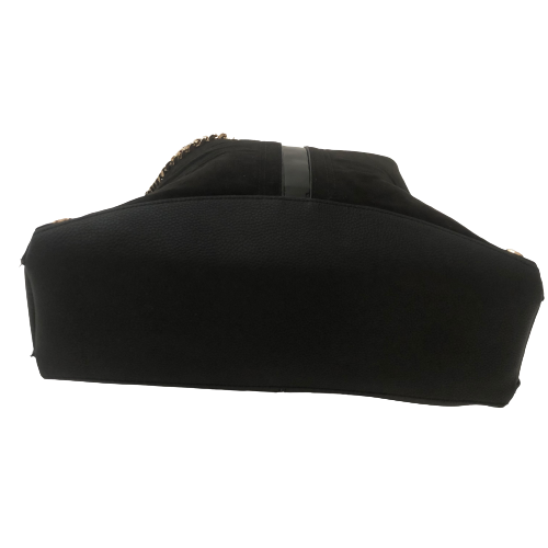 River Island Multi-texture Lock Shoulder Bag | Gently Used |