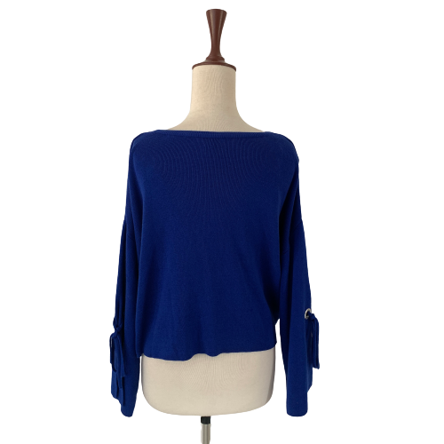 New Look Blue Cropped Sweater | Gently Used |