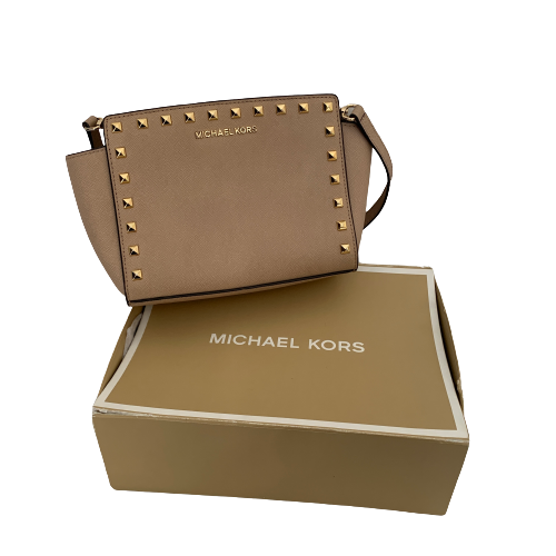 Mini selma sales studded michael kors