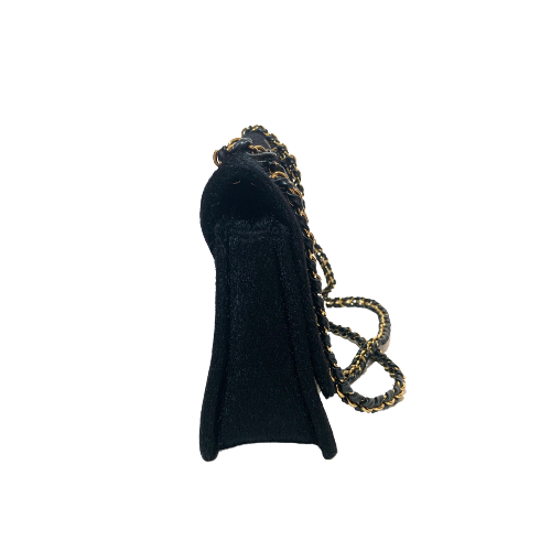 Charles & Keith Black Fur Shoulder Bag | Gently Used |